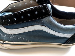 VANS OkdSkool 43.5 Navy/Skate Urban Sneakers/USED