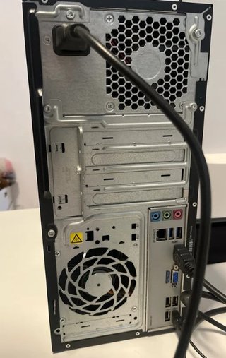 Ordenador HP Pavilion Azul + Monitor