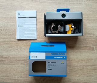 Pedales SPD SHIMANO PD-ME700 y calas SM-SH51