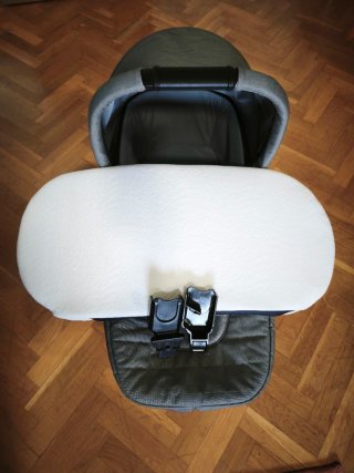 Capazo XL Joie gris