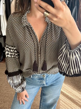 Blusa boho de Dixie