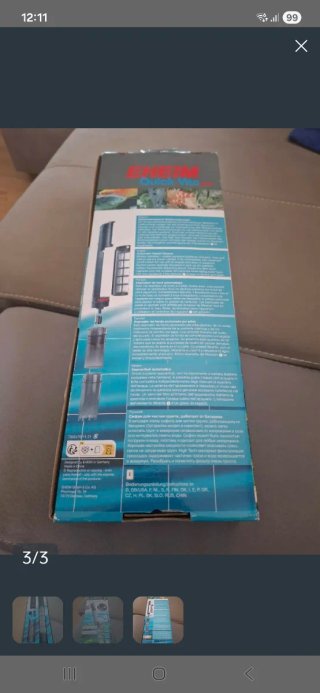 Limpiafondos Eheim para acuario