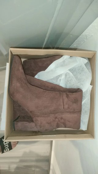 Botas altas marrones talla 37