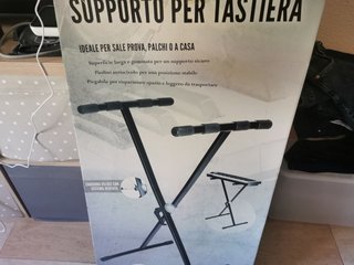 Soporte Teclado Música Plegable