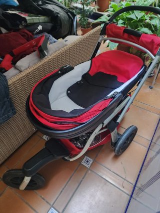 Trio Bebé Rojo y Negro
