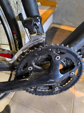 Bicicleta carretera + rodillo entrenamiento