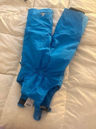Mono de nieve azul para niños 12/24 meses.