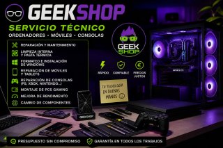 Servicio técnico ordenadores consolas móviles