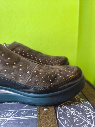 Zapatos Stonefly Piel Ante Tachuelas Talla 40