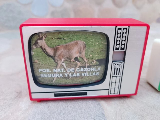 Televisor Vintage Miniatura Diapositivas 1960/70