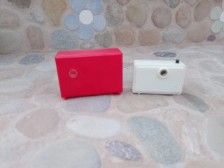 Televisor Vintage Miniatura Diapositivas 1960/70
