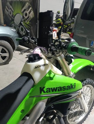 Kawasaki KLX450R 2012 Enduro Verde