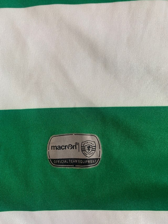 Camiseta Sporting Lisboa 2014/15 Macron Talla M
