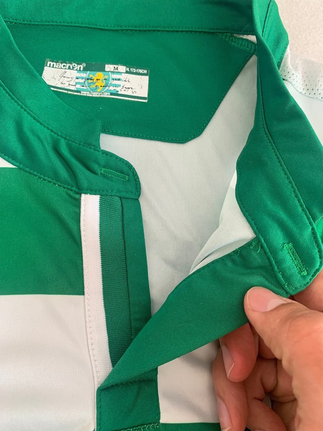 Camiseta Sporting Lisboa 2014/15 Macron Talla M