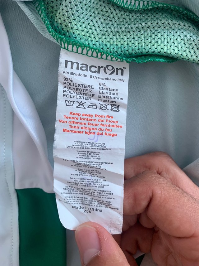 Camiseta Sporting Lisboa 2014/15 Macron Talla M