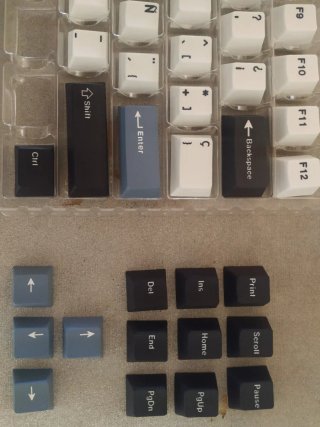Keycaps Cherry Teclado Español Incompleto