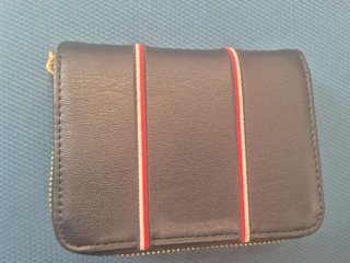 Cartera Tommy Hilfiger Azul Dourada