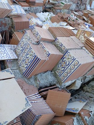 Azulejos de patio decorativos