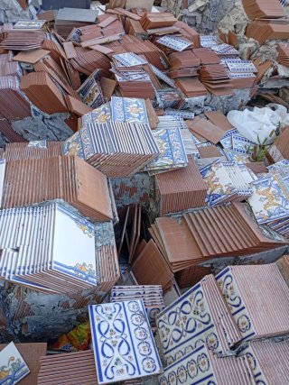 Azulejos de patio decorativos