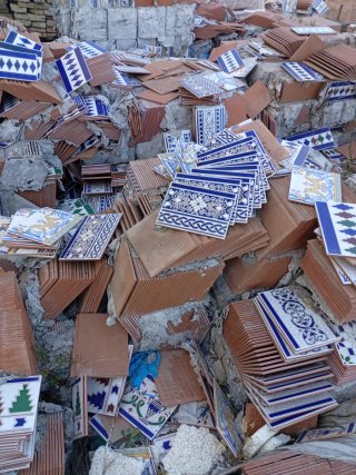 Azulejos de patio decorativos