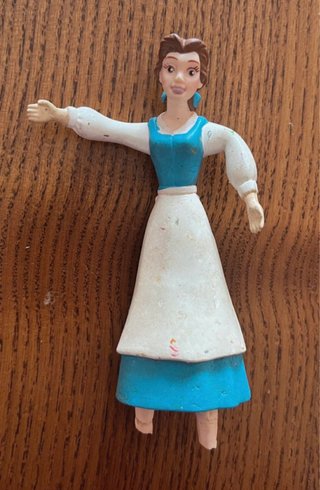 Playset Just Toys La Bella e La Bestia vintage