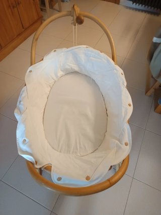 Cuna moisés de madera