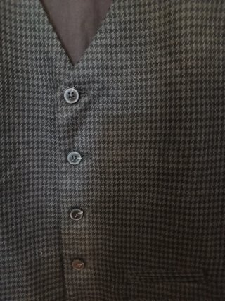 Chaleco Springfield Gris Cuadros