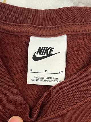 Sudadera Nike Marrón Talla S