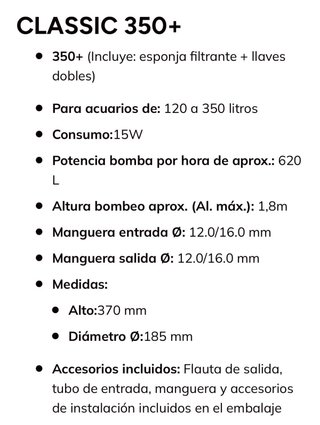 Acuario 125L con filtro EHEIM