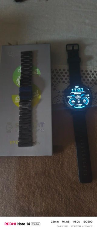 Smartwatch LIGE TX3 Negro/Plateado