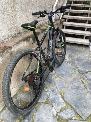 Bicicleta Rockrider ST 500 Negra