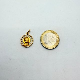 Colgante Mujer de oro de 18k, 1.4 g.