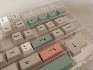 Keycaps Retro Cherry Set Incompleto