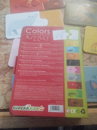 Puzzles infantiles de animales y colores