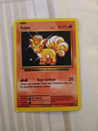 Set 5 Cartas Pokémon 2016/2017