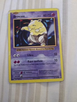 Set 5 Cartas Pokémon 2016/2017