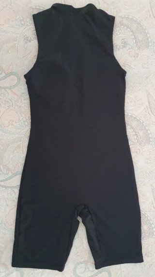 Bañador Triatlón Mujer Negro y Rosa