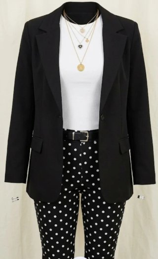 Pantalones de mujer lunares