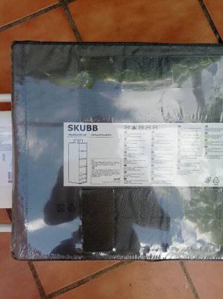 Burro perchero IKEA blanco metal