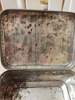 Caja metálica vintage Blancanieves