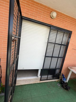 Reja de seguridad para patio.