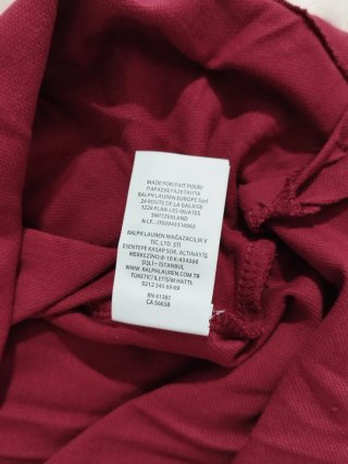 Polo Ralph Lauren Manga Larga Talla M Nuevo