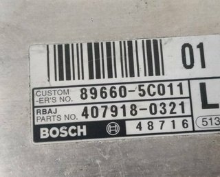 Toyota 452368 centralita motor 8966152891 yaris