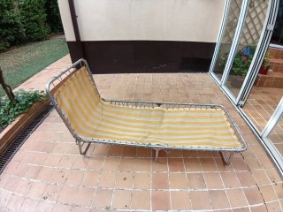 Tumbona plegable exterior