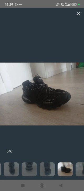 Balenciaga Track Sneakers Negras