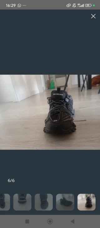 Balenciaga Track Sneakers Negras