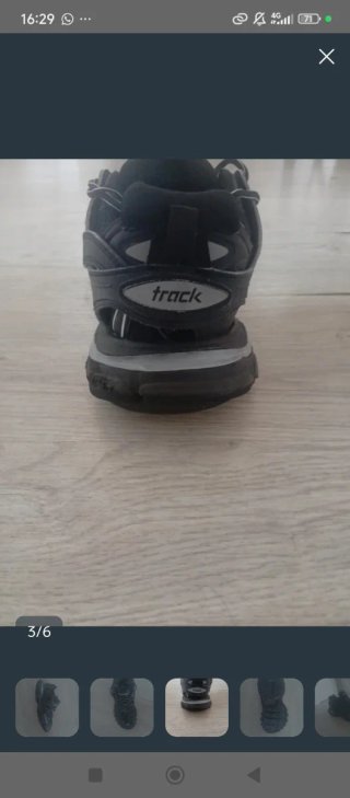 Balenciaga Track Sneakers Negras