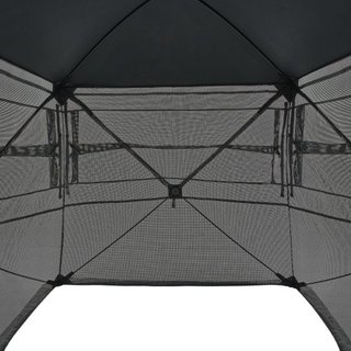 Escondite de Caza, Escondite Terrestre Transparente de 270°, Escondite para Ciervos Plegable para 4-5 Personas con Bolsa de Transporte, Tienda de Caza Portátil y Resistente, Malla Transparente Uni...