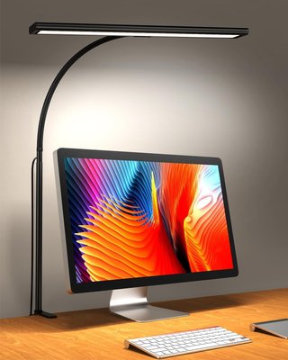 iFalarila 160 LED Lámpara de Escritorio Pinza 40cm