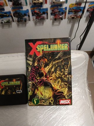 Juego MSX Spelunker Caja y Cartucho